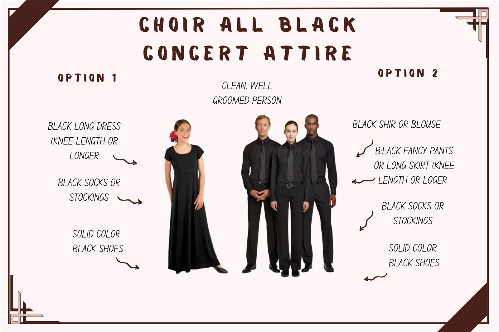 Concert All Black Concert All Black